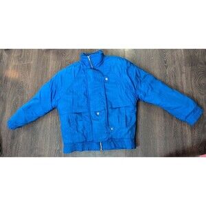 Andy Johns Vintage 80's Hooded Puffer Ski Coat Jacket Womens Size Small (601)